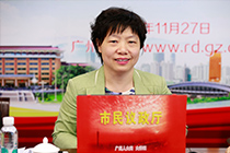 广州市人大代表、广州市人大常委会预算工委副主任 黄美银